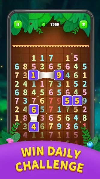 Number Match - Ten Pair Puzzle (Намбер Матч)  [МОД Menu] Screenshot 4