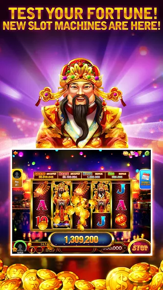 Cash Bay Casino - Slots game (Кэш Бэй Казино)  [МОД Много денег] Screenshot 2