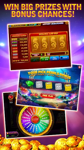 Cash Bay Casino - Slots game (Кэш Бэй Казино)  [МОД Много денег] Screenshot 4