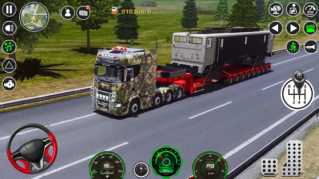 American Cargo City Driving 3D  [МОД Бесконечные монеты] Screenshot 5