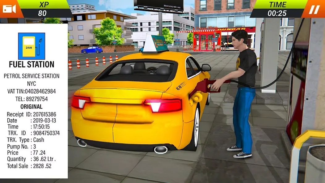 Modern Taxi Car Glory Driving  [МОД Много монет] Screenshot 4