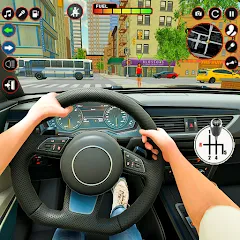 Взломанная Modern Taxi Car Glory Driving  [МОД Много монет] - последняя версия apk на Андроид