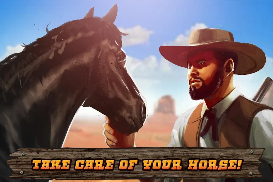 Cowboys Horse Racing Derby  [МОД Меню] Screenshot 2