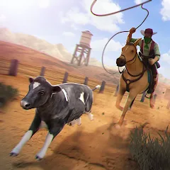 Скачать взлом Cowboys Horse Racing Derby  [МОД Меню] - последняя версия apk на Андроид