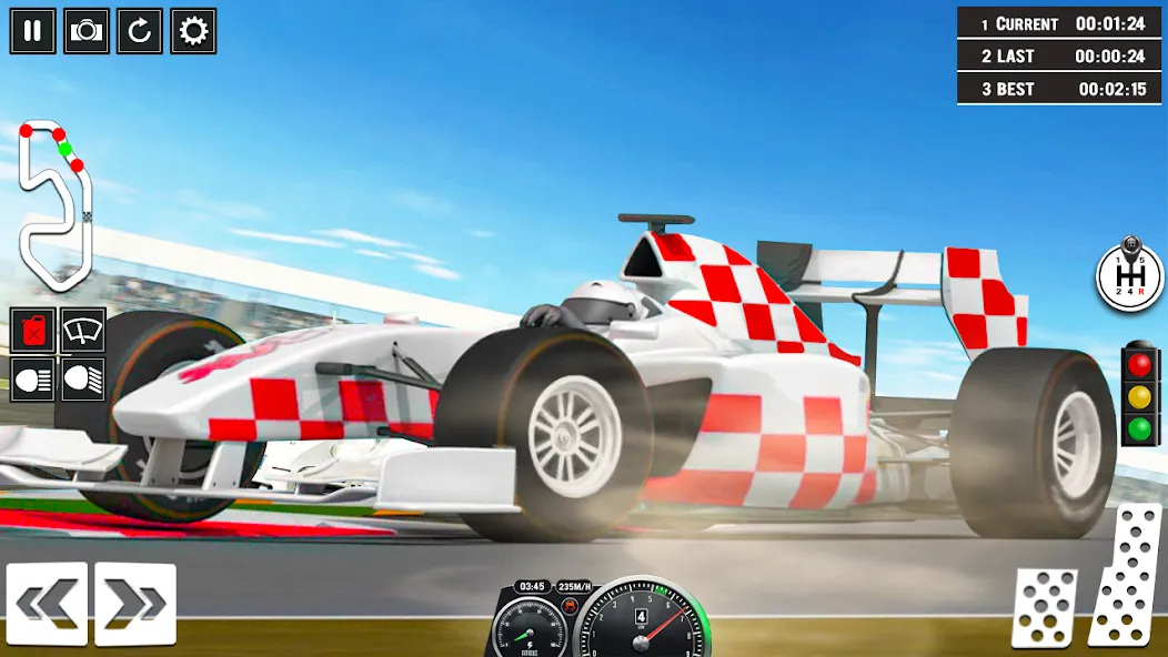 Formula Racing Car Racing Game  [МОД Много денег] Screenshot 4