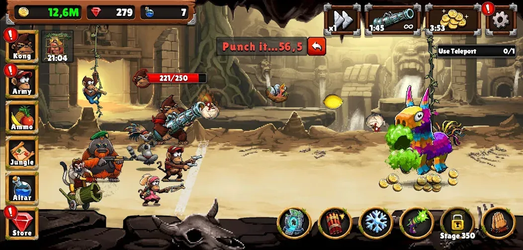 Apes vs. Zombies  [МОД Unlocked] Screenshot 5