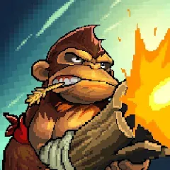 Скачать взломанную Apes vs. Zombies  [МОД Unlocked] - стабильная версия apk на Андроид