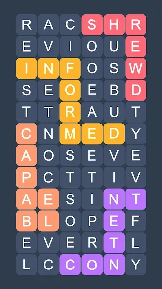 Word Search - Evolution Puzzle  [МОД Menu] Screenshot 2