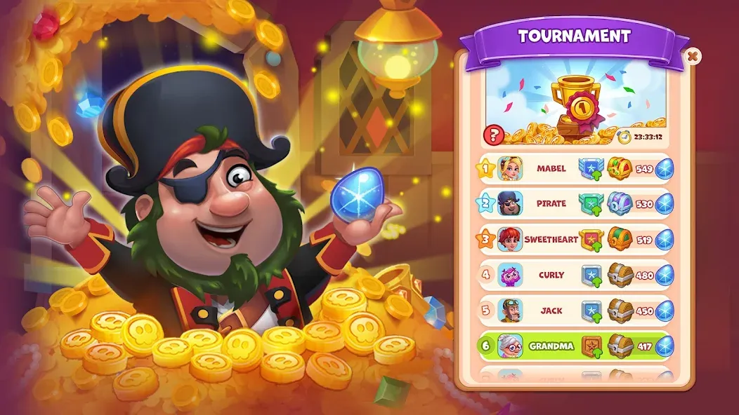 Pirate Treasures: Jewel & Gems  [МОД Mega Pack] Screenshot 2