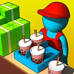 Скачать взломанную My Mini Boba Tea Cafe Tycoon (Экстримные Гонки на Велосипедах)  [МОД Unlocked] - последняя версия apk на Андроид