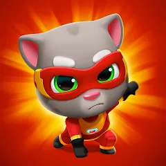 Взломанная Talking Tom Hero Dash  [МОД Много монет] - стабильная версия apk на Андроид