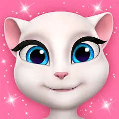 Взлом My Talking Angela  [МОД Бесконечные монеты] - последняя версия apk на Андроид