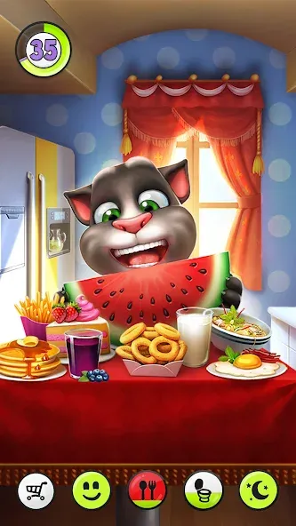 My Talking Tom  [МОД Много монет] Screenshot 3