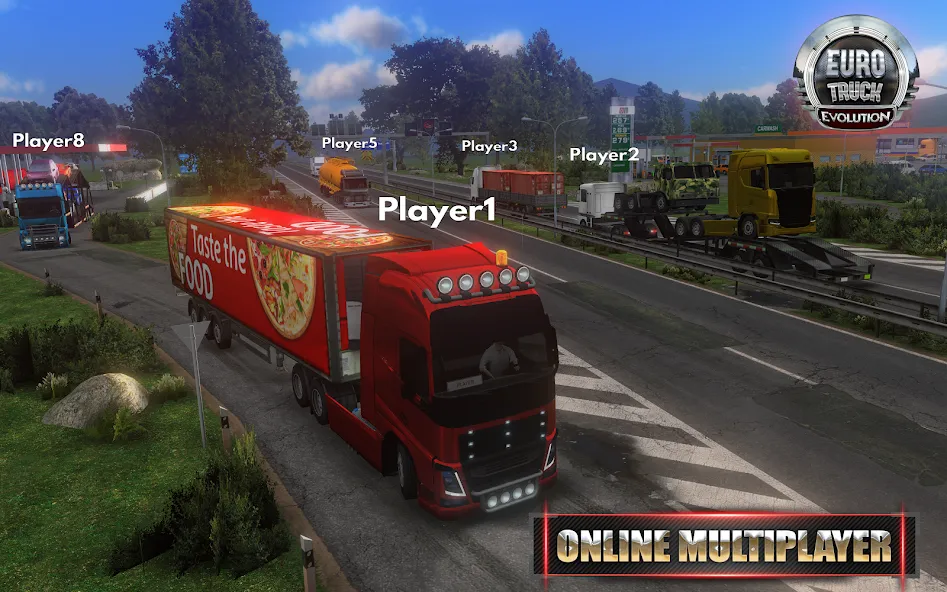 European Truck Simulator (Юро Трак Драйвер)  [МОД Menu] Screenshot 3