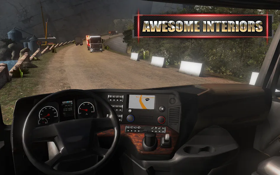 European Truck Simulator (Юро Трак Драйвер)  [МОД Menu] Screenshot 4