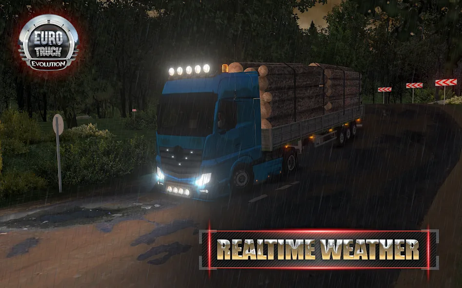 European Truck Simulator (Юро Трак Драйвер)  [МОД Menu] Screenshot 5