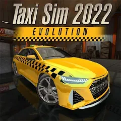 Скачать взлом Taxi Sim 2022 Evolution (Такси Сим 2020)  [МОД Unlimited Money] - стабильная версия apk на Андроид