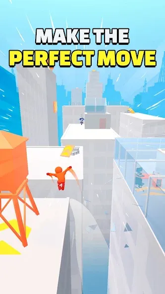 Parkour Race - FreeRun Game (Паркур Рейс)  [МОД Menu] Screenshot 1