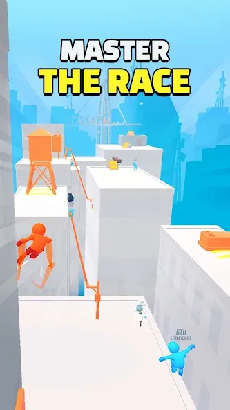 Parkour Race - FreeRun Game (Паркур Рейс)  [МОД Menu] Screenshot 3