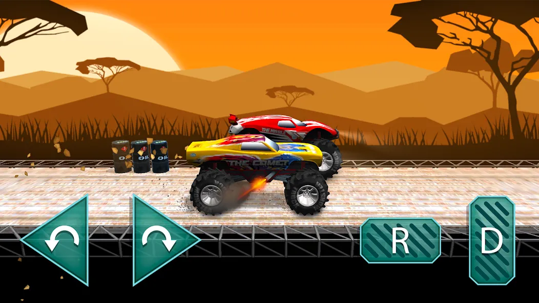 Monster truck: Extreme racing  [МОД Unlocked] Screenshot 4