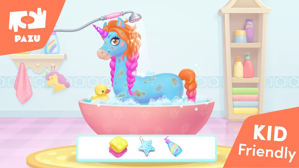 My Unicorn dress up for kids  [МОД Много денег] Screenshot 3