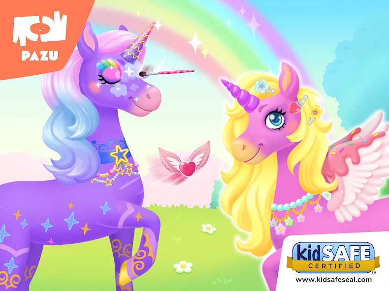 My Unicorn dress up for kids  [МОД Много денег] Screenshot 5