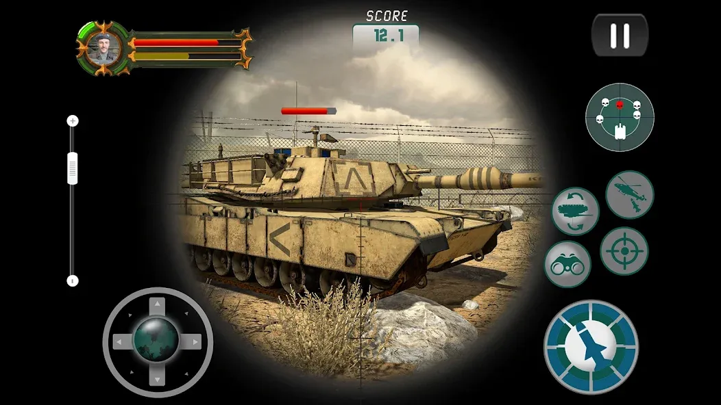 Army Tank Games Offline 3d  [МОД Бесконечные деньги] Screenshot 2