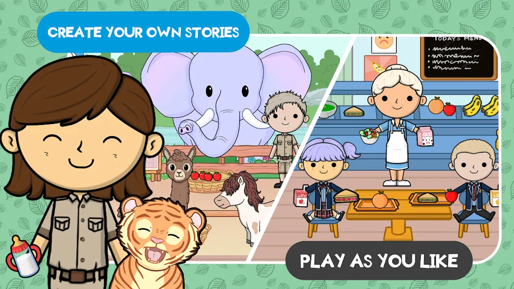 Lila's World:Create Play Learn  [МОД Все открыто] Screenshot 3