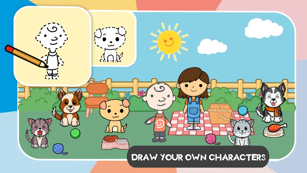 Lila's World:Create Play Learn  [МОД Все открыто] Screenshot 4