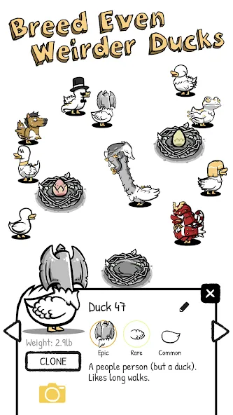 Clusterduck (Кластердак)  [МОД Много монет] Screenshot 3