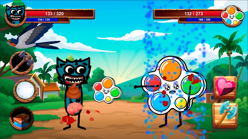 Cartoon Battle  [МОД Меню] Screenshot 1