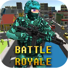 Скачать взлом Pixel Combat: Battle Royale (Пиксельный бой)  [МОД Все открыто] - стабильная версия apk на Андроид