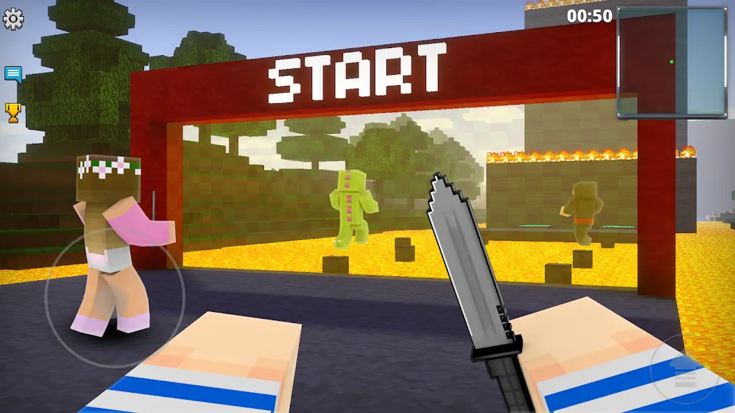 Pixel Strike 3D - FPS Gun Game (Пиксель Страйк 3Д)  [МОД Все открыто] Screenshot 5