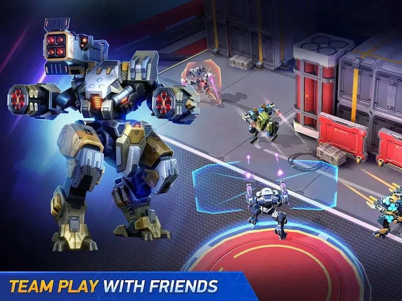 Mech Arena - Shooting Game (Мех Арена)  [МОД Mega Pack] Screenshot 5