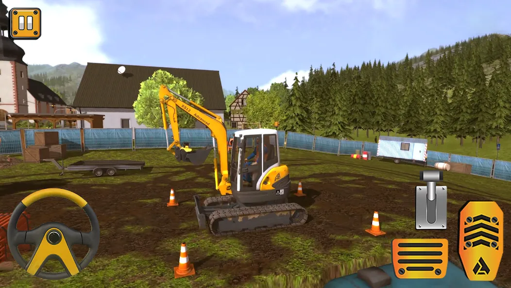 Construction City Simulator (Конструкция Сити Симулятор)  [МОД Бесконечные деньги] Screenshot 3