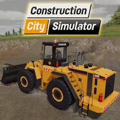 Взломанная Construction City Simulator (Конструкция Сити Симулятор)  [МОД Бесконечные деньги] - стабильная версия apk на Андроид