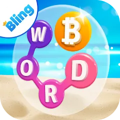 Взлом Word Breeze - Earn Bitcoin (Уорд Бриз)  [МОД Много монет] - стабильная версия apk на Андроид