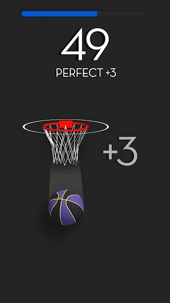 Dunk Stroke-3D Basketball (Дунк Строк)  [МОД Menu] Screenshot 2