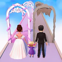 Скачать взлом Family Town: Match-3 Makeover (Фэмили Таун)  [МОД Бесконечные монеты] - полная версия apk на Андроид
