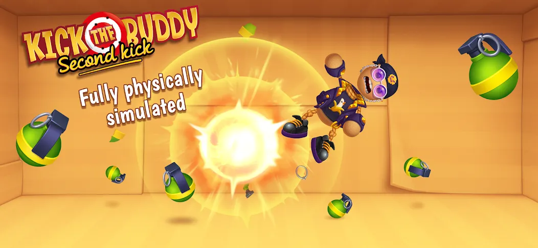 Kick the Buddy: Second Kick (Кик зе Бадди)  [МОД Бесконечные деньги] Screenshot 1