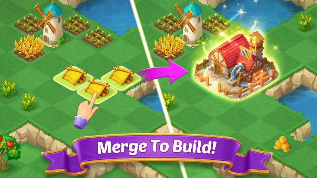 Merge Castle: Match 3 Puzzle (Мердж Кастл)  [МОД Меню] Screenshot 3