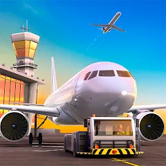 Скачать взломанную Airport Simulator: Tycoon Inc. (Эйрпорт Симулятор)  [МОД Unlimited Money] - стабильная версия apk на Андроид