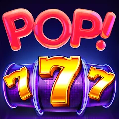 Скачать взломанную POP! Slots™ Vegas Casino Games  [МОД Mega Pack] - полная версия apk на Андроид