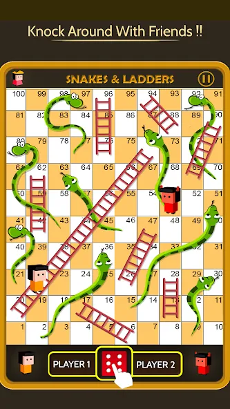 Snakes & Ladders: Online Dice!  [МОД Много денег] Screenshot 3