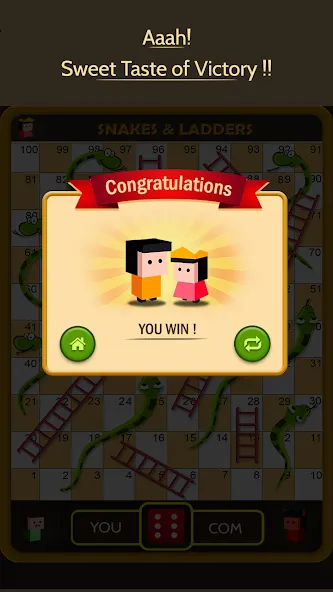 Snakes & Ladders: Online Dice!  [МОД Много денег] Screenshot 5