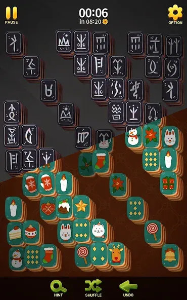 Mahjong Blossom Solitaire  [МОД Menu] Screenshot 5