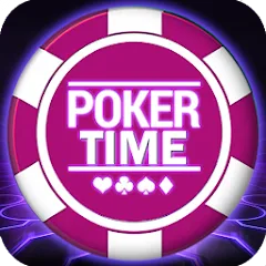 Взлом Poker Time- Pulsa Texas Holdem (Покер Тайм)  [МОД Меню] - стабильная версия apk на Андроид