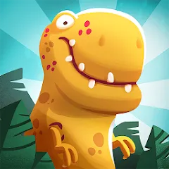 Взлом Dino Bash: Dinosaur Battle (Дино Баш)  [МОД Все открыто] - последняя версия apk на Андроид