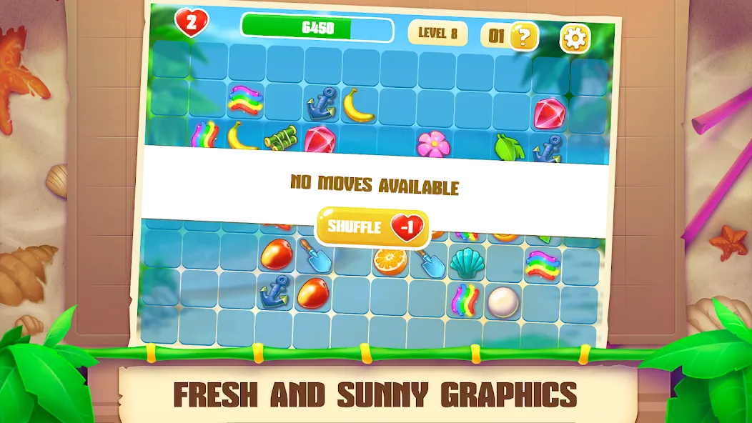 Onet Paradise: connect 2 tiles (Онет Парадайз)  [МОД Unlimited Money] Screenshot 3