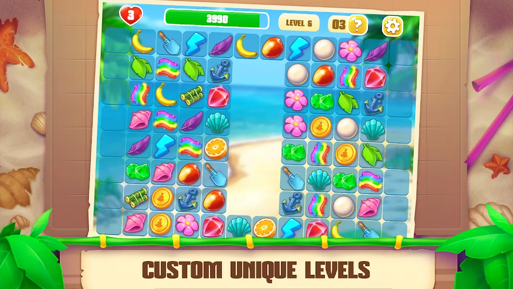 Onet Paradise: connect 2 tiles (Онет Парадайз)  [МОД Unlimited Money] Screenshot 5